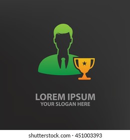 Good employee design,logo template,clean vector