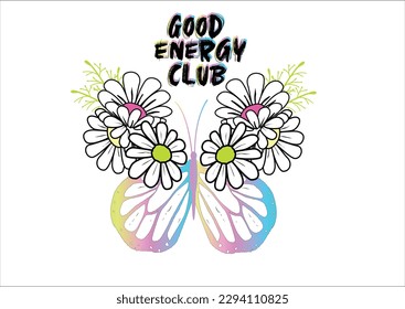 good energy club colorful gradient

butterfly vector hand drawn art