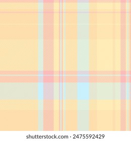 Good fabric pattern check, isolation texture plaid background. Customize textile seamless vector tartan in light and amber color.
