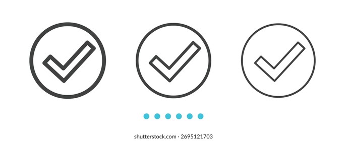 Good feedback icon. Thin line icon vector