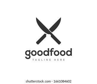 Good Food Logo Icon Design Vector