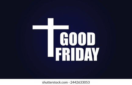 Good Friday 2024 beautiful text design