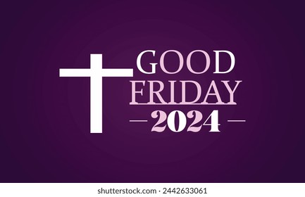Good Friday 2024 beautiful text design