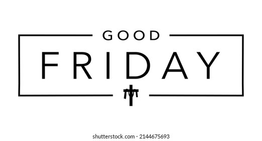 Good Friday Background, Greeting Card