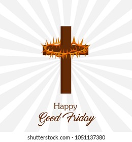 Good friday background illustration