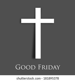 good friday background with jesus cross.