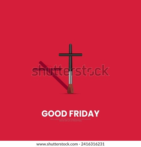Good Friday. Good friday creative social media post design for social medai post.