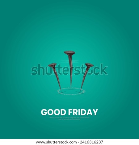 Good Friday. Good friday creative social media post design for social medai post.