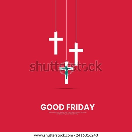 Good Friday. Good friday creative social media post design for social medai post.