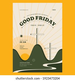 Good Friday Flyer Poster Template