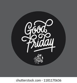 Good Friday handlettering typography