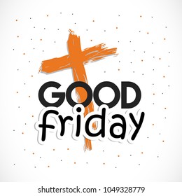 Good Friday Illustration Background.