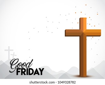 Good Friday Illustration Background.