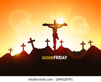 Good Friday Illustration Background.