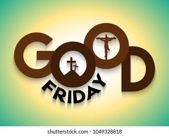 Good Friday Illustration Background.