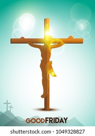 Good Friday Illustration Background.
