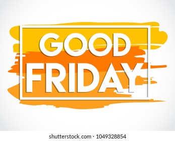 Good Friday Illustration Background.