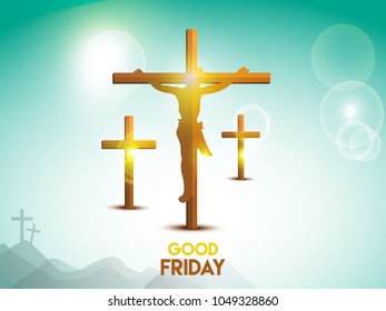 Good Friday Illustration Background.