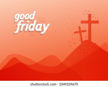 Good Friday Illustration Background.