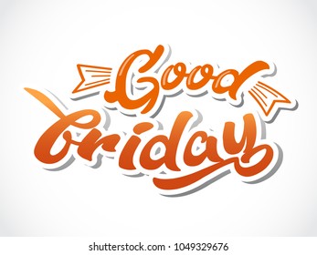 Good Friday Illustration Background.