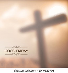 Good Friday Illustration Background.