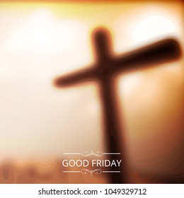 Good Friday Illustration Background.