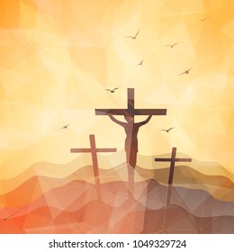Good Friday Illustration Background.