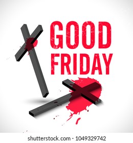 Good Friday Illustration Background.