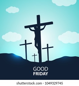 Good Friday Illustration Background.
