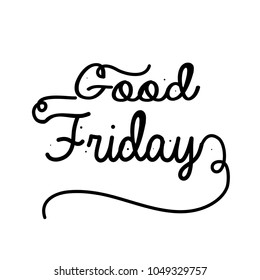 Good Friday Illustration Background.