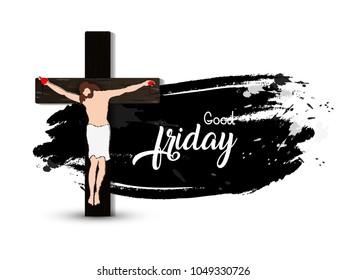 Good Friday Illustration Background.