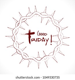 Good Friday Illustration Background.