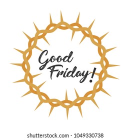 Good Friday Illustration Background.