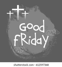 Good Friday Illustration Background.