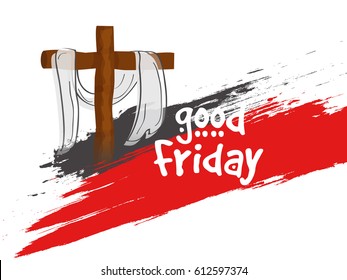 Good Friday Illustration Background.
