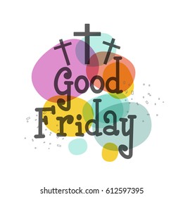 Good Friday Illustration Background.