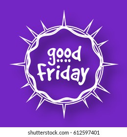 Good Friday Illustration Background.