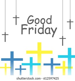 Good Friday Illustration Background.