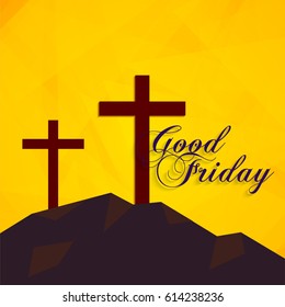 Good Friday Illustration Vector Graphics Jesus Stock Vector (Royalty ...