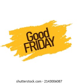 Good Friday poster design - Vector Illustration