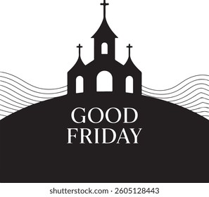 Good Friday silhouette greeting A Symbol of Sacrifice
