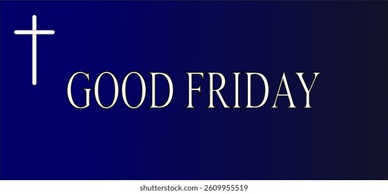 Good Friday Template. Good Friday banner.
