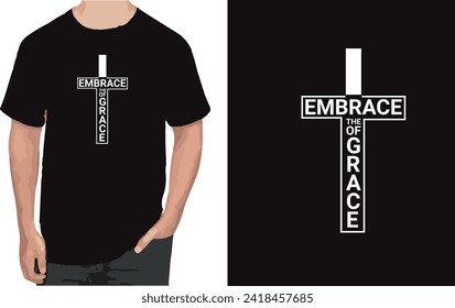 Good Friday trendy t-shirt design, vector