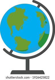 GOOD GLOBE VECTOR ILLUSTRATION ICON