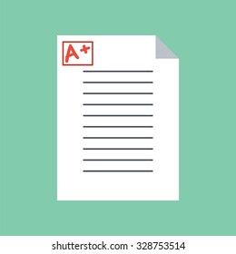 Good Grades Icon Plus Stock Vector (Royalty Free) 328753514 | Shutterstock