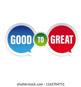 Good to Great label vector