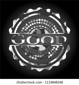 Good grey camo emblem