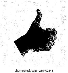 Good hand design on old paper,grunge vector