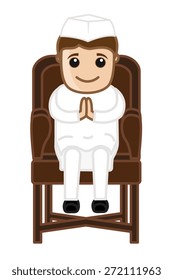 Good Happy Politician Character