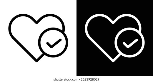 Vetor de ícone de boa saúde para aplicativo móvel e Web. Símbolo isolado.